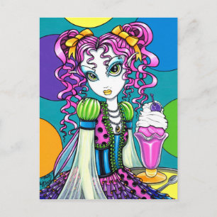 Carte postale "Molly" Rainbow Ice Creative Fairy
