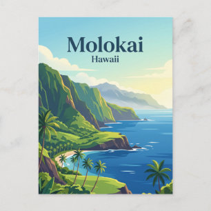 Carte Postale Molokai Hawaï