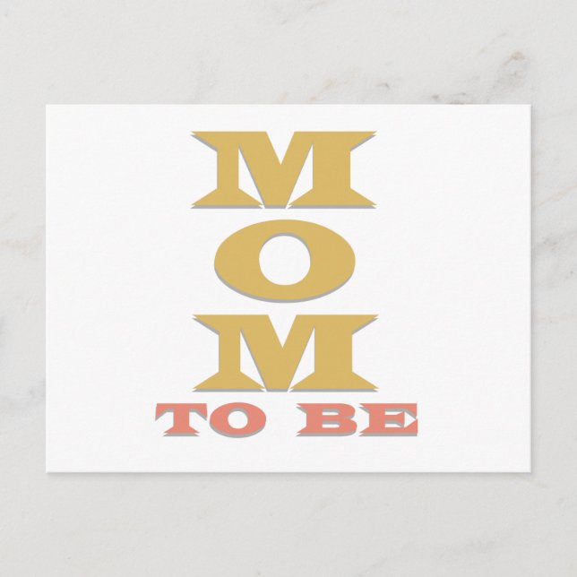 Carte Postale MOM sera t-shirts et cadeaux (Devant)