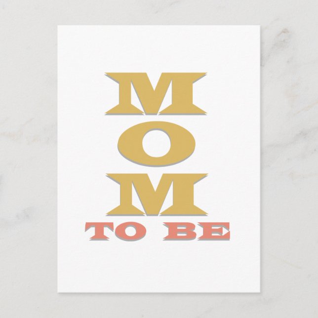Carte Postale MOM sera t-shirts et cadeaux (Devant)