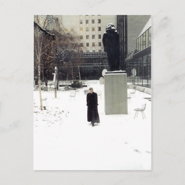 Carte Postale MoMA Sculpture Garden: www.AriesArtist.com (Devant)