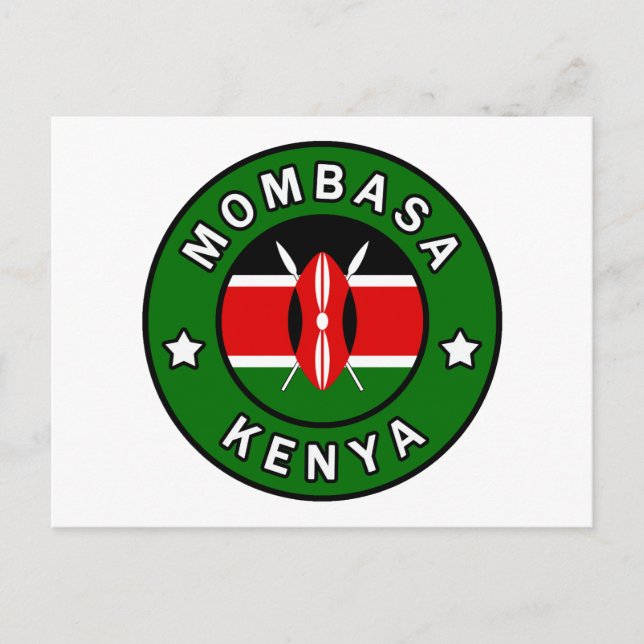 Carte Postale Mombasa Kenya (Devant)