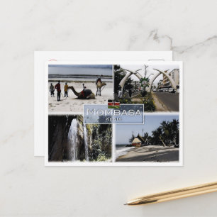 Carte Postale Mombasa - Kenya - Mosaïque -