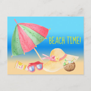 Carte Postale Moment à la plage !