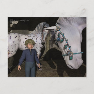 Carte Postale Moment de choix