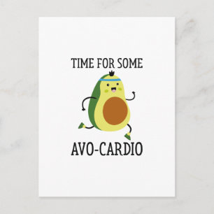 Carte Postale Moment pour de l'Avo-Cardio