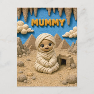 Carte Postale Momie de bébé mignonne, mythique