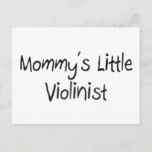 Carte Postale Mommys Little Violinist