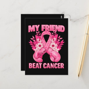 Carte Postale Mon ami a vaincu le cancer