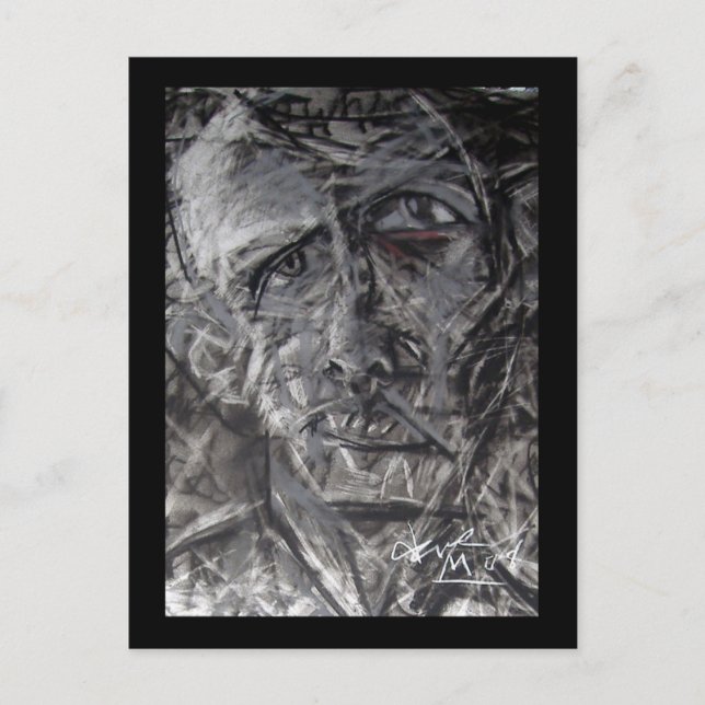 Carte Postale mon aversion (Devant)