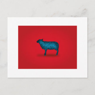 Carte Postale Mon bébé ne m'HERDE pas ! - Série agricole no 2