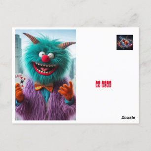 Carte Postale mon cher joker