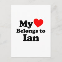 Mon coeur appartient à Ian