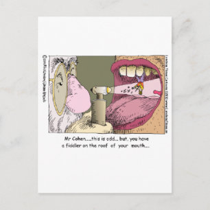 Carte Postale Mon dentiste juif Cadeaux drôles Mugs T-shirts et 
