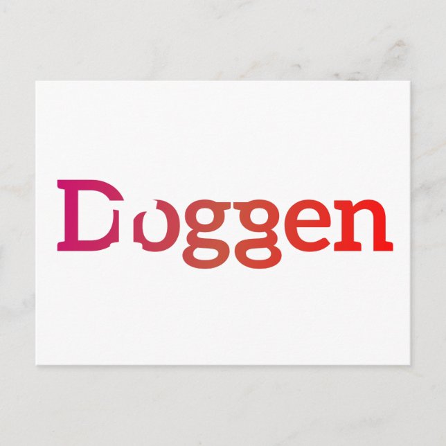 Carte Postale Mon dogue allemand est une drogue (Devant)