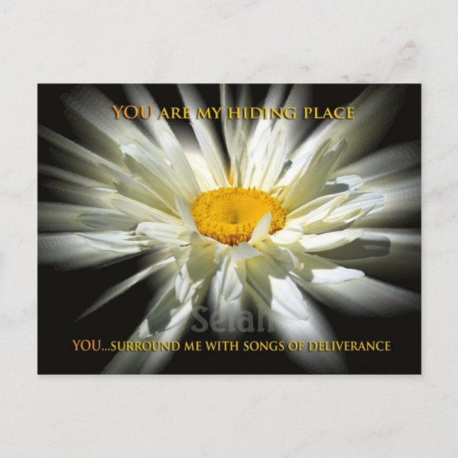 Carte Postale Mon endroit caché (Devant)