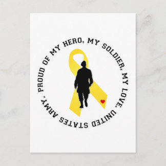 Carte Postale Mon Héros, Mon Soldat, Mon Amour