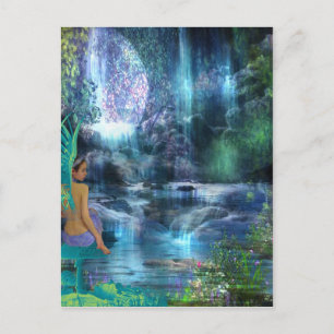 CARTE POSTALE MON JARDIN LUMINEUX DÉLIGHT