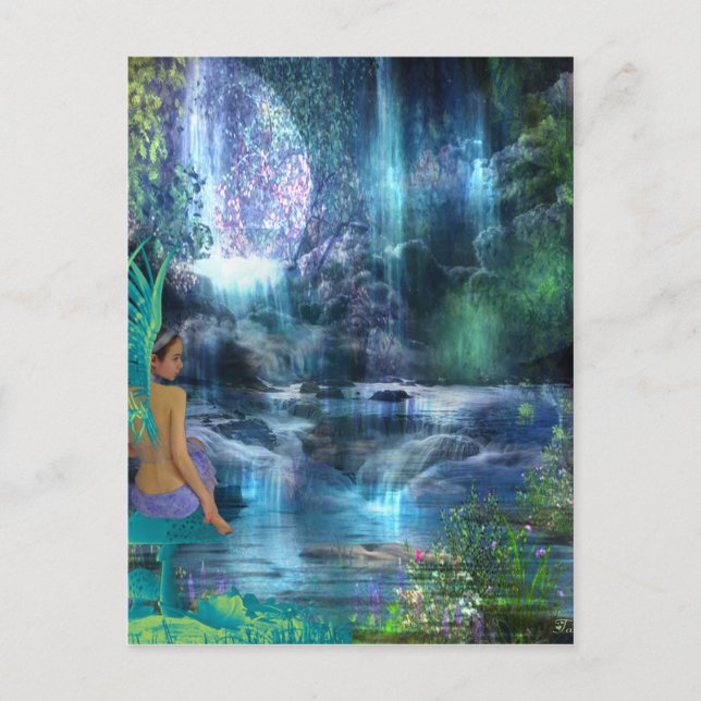 CARTE POSTALE MON JARDIN LUMINEUX DÉLIGHT (Devant)