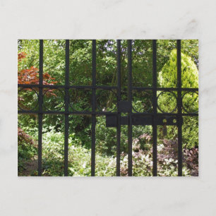 Carte Postale Mon jardin secret
