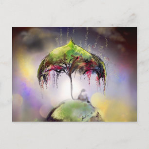 Carte Postale Mon parapluie
