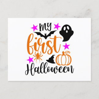 Carte Postale Mon premier Halloween