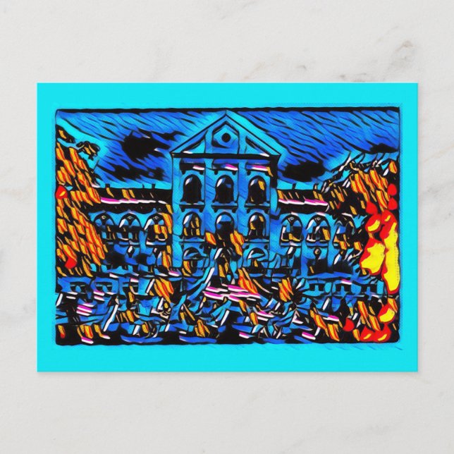 Carte Postale Mon rêve bleu (Devant)