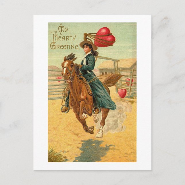 Carte Postale Mon salut chaleureux (Devant)