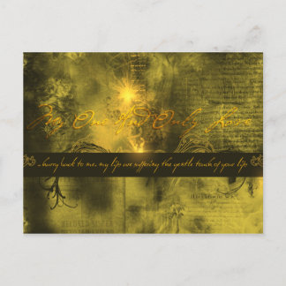 Carte Postale Mon Seul Et Unique Amour