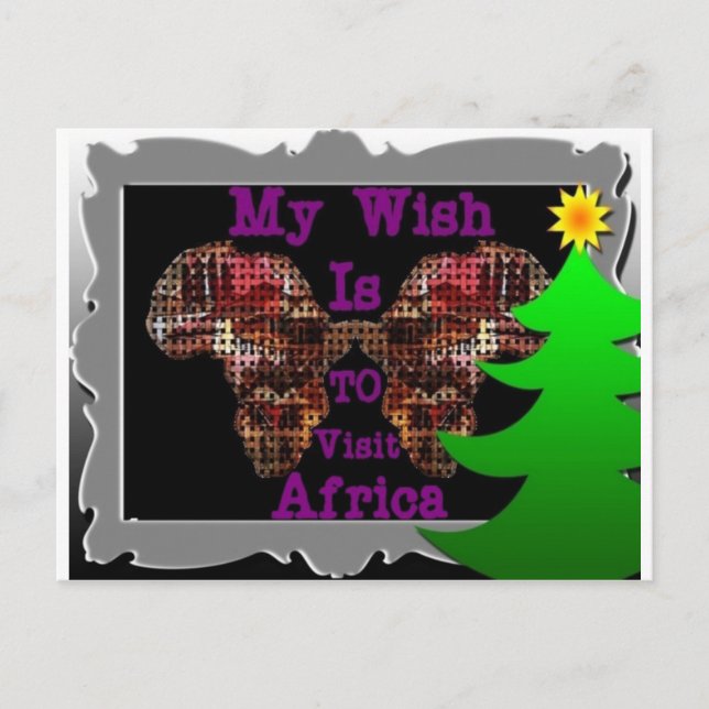 Carte Postale Mon Vœu (Devant)