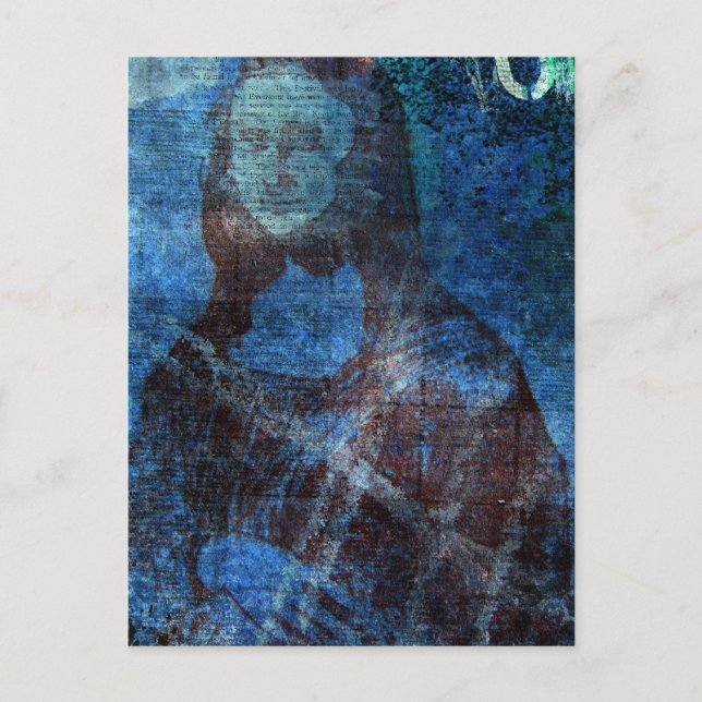 Carte Postale Mona Blues (Devant)