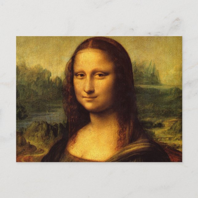 Carte Postale Mona Lisa (Devant)