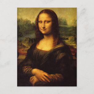 Carte Postale Mona Lisa