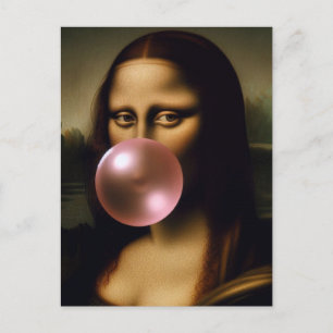 Carte Postale Mona Lisa