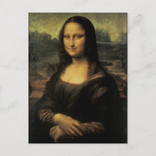 Carte Postale Mona Lisa