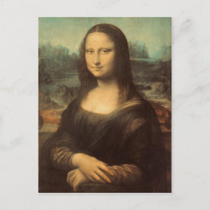 Carte Postale Mona Lisa