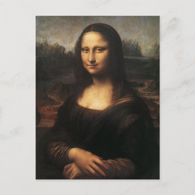 Carte Postale Mona Lisa (Devant)