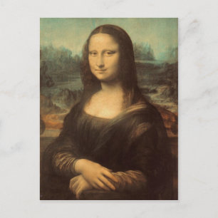 Carte Postale Mona Lisa