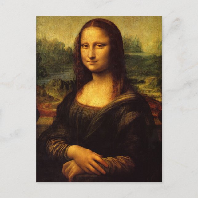 Carte postale Mona Lisa (Devant)