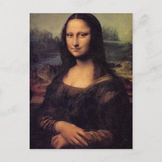 Carte Postale Mona Lisa