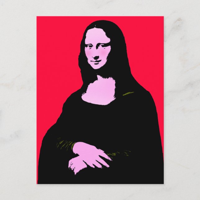 Carte Postale Mona Lisa (Devant)