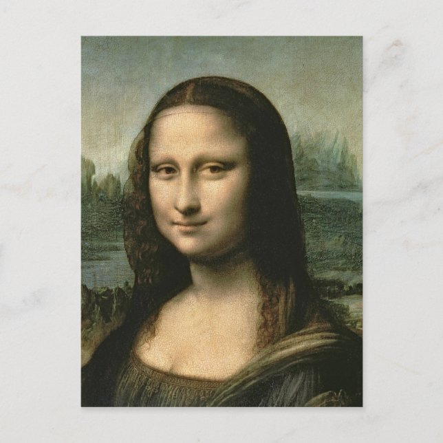 Carte Postale Mona Lisa, c.1503-6 (Devant)