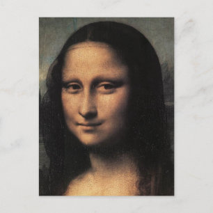 Carte Postale Mona Lisa (détail)