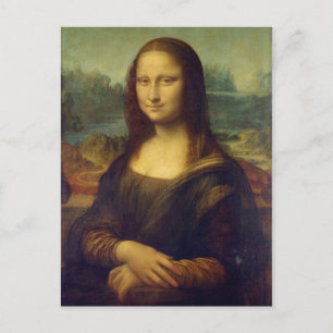 Carte Postale Mona Lisa - Léonard de Vinci