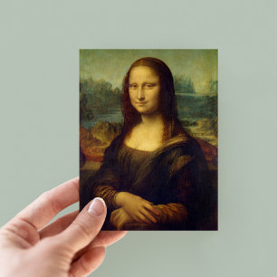 Carte Postale Mona Lisa Léonard de Vinci