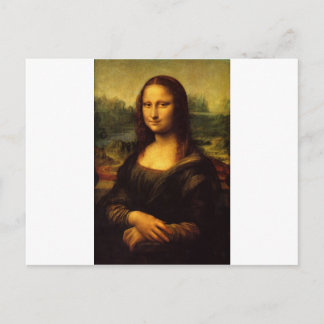 Carte Postale Mona Lisa - Leonardo Da Vinci