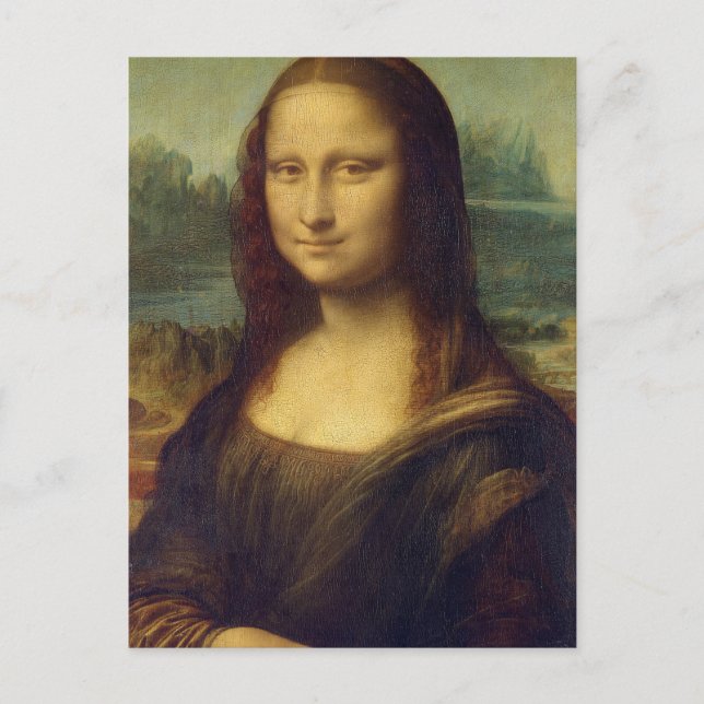 Carte Postale Mona Lisa Picture Ledge (Devant)