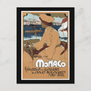 Carte Postale Monaco/Concours de Canots, 1900