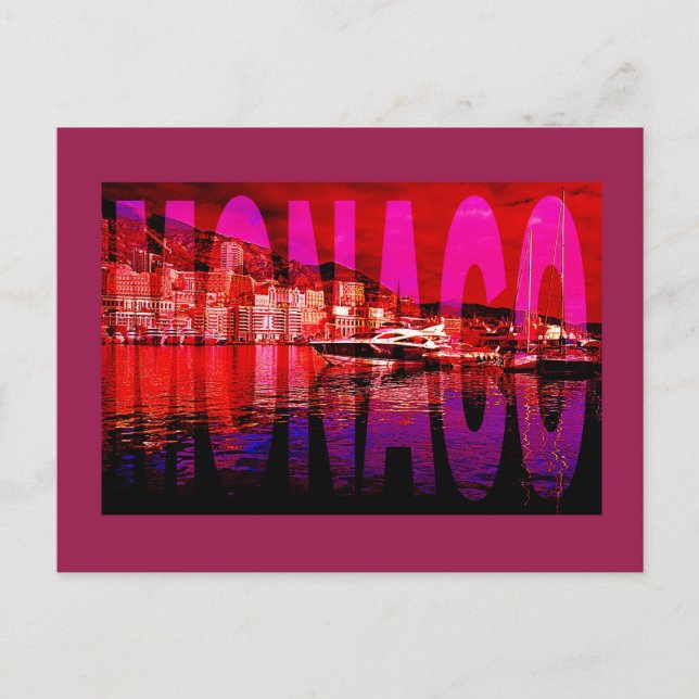 Carte Postale monaco monte-carlo (Devant)