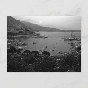 Carte Postale Monaco Principauté vintage Le port